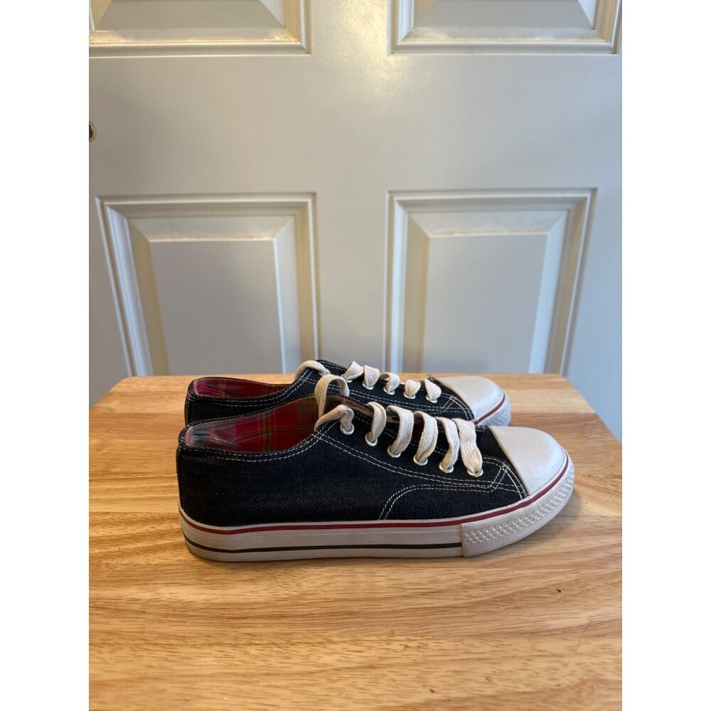 SOHO Women's Denim Lace Up Running Sneakers Size 8 Sku 2777 - Picture 3 of 14